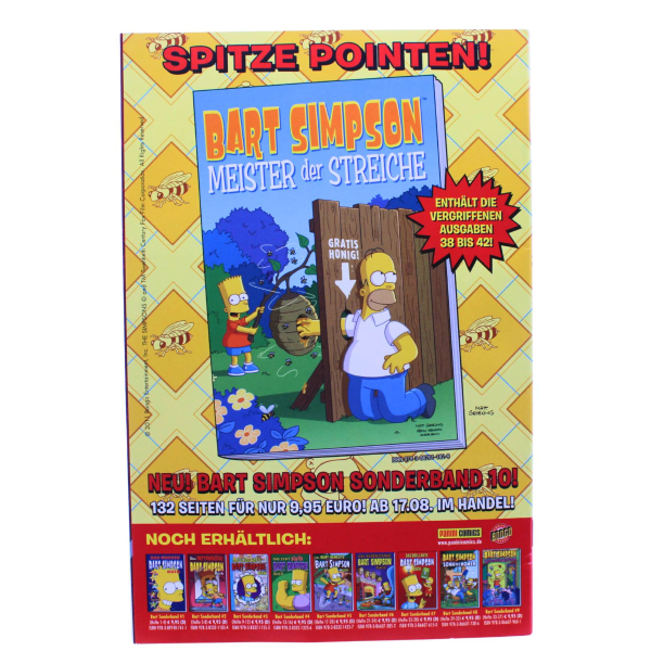 Simpsons Comics präsentiert – Der Tod des Comic-Typs Teil 2 | Panini 2011 | Sammlerzustand